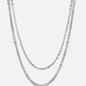 Melinda Maria Sarah and Freddie Necklace Set Silver